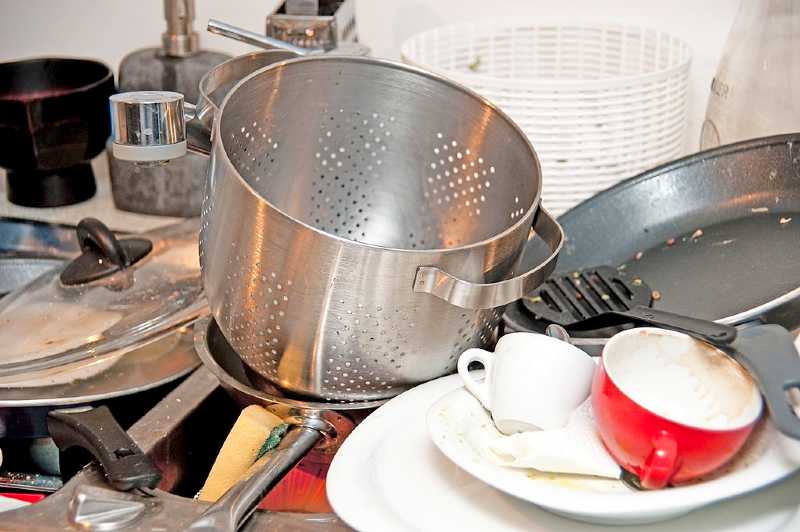 How to clean discolored stainless steel pots