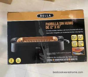 BELLA Indoor Smokeless Grill