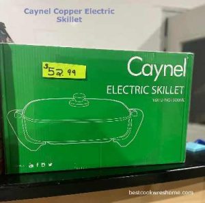 Caynel Professional Non-stick Copper Electric Skillet